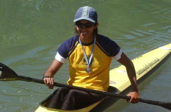 La palista roquense ya cosech tres medallas doradas en K2 y K4. 