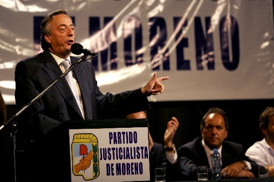 Kirchner, el rival que quiere vencer el PJ rebelde. Junto con De Narvez, Macri y Sol cerraron un acuerdo electoral meses atrs. 