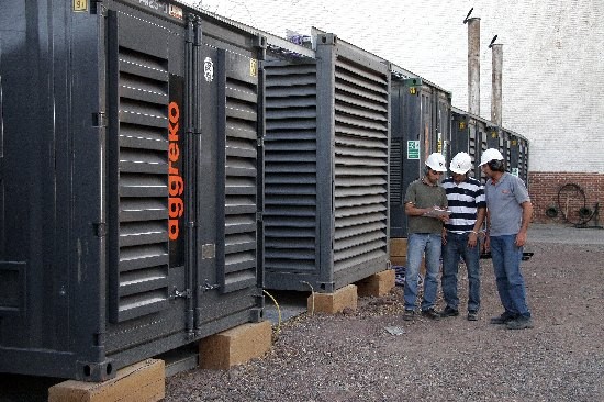 Los equipos destinados a Cipolletti ya estn en inmediaciones de la central hidroelctrica de El Treinta. 