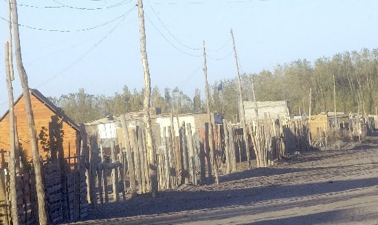 El 10% de la poblacin de la localidad vive en tierras que fueron ocupadas. 