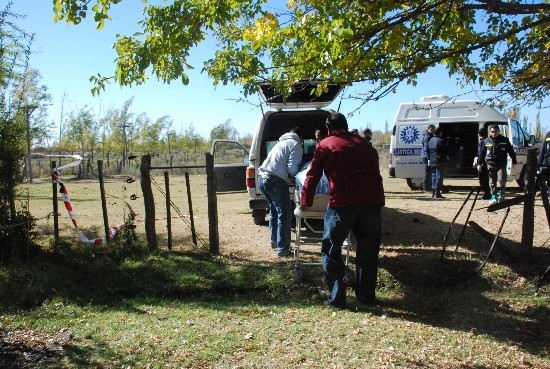 La vctima fatal era un hombre muy querido en Ro Colorado. El crimen conmocion a toda la zona. 