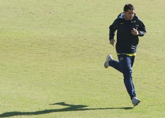 Riquelme ya se siente mejor: 