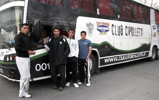 Ral Ruiz, Cristian Martnez, Nahuel Gonzlez y el 