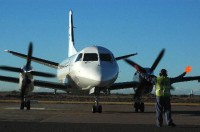 El regreso de la aerolnea a la capital provincial se dio en el marco de la iniciativa para incrementar las frecuencias de vuelos regionales. 