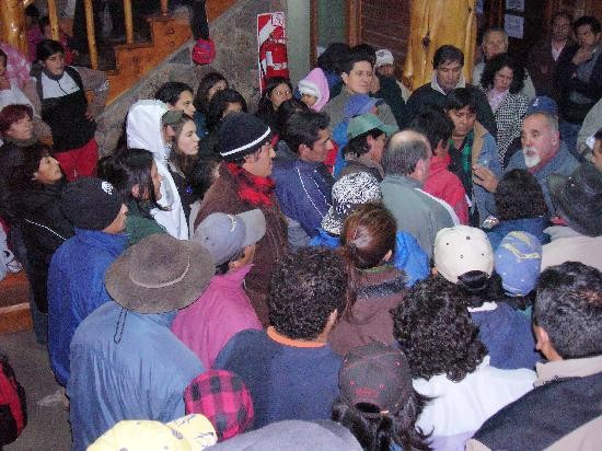 La protesta de unos perjudic a otros que, a su vez, complicaron el trnsito en la habitualmente tranquila ciudad andina. 