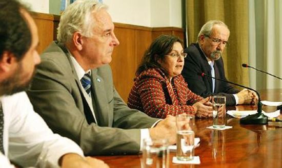 La ministra de Salud, Graciela Ocaa, confirm el caso neuquino 