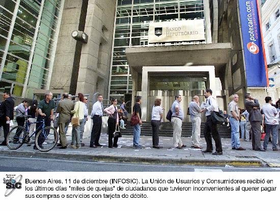 Las visitas fsicas al Banco Hipotecario sumaron cerca de 30.000 en las primeras 48 horas. 