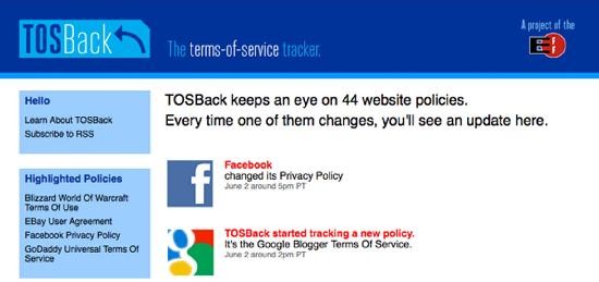 Lo que ocurrió con Facebook es lo que quiere evitar TOSBack.org 