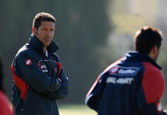 Simeone tiene casi todo listo para enfrentar maana a Huracn. 