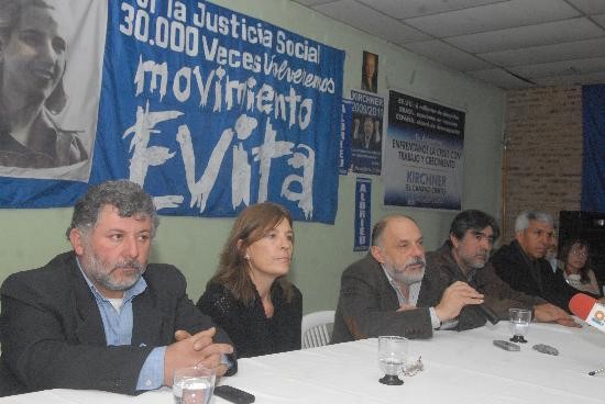 El Movimiento Evita respald a Albrieu. 