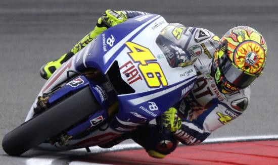 El italiano fue el ms rpido en MotoGP, en el circuito de Assen. 