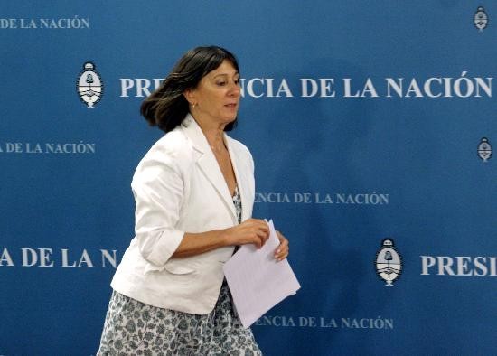 La ex ministra se encontraba trabajando como asesora contable de Hebe de Bonafini en Madres de Plaza de Mayo. 