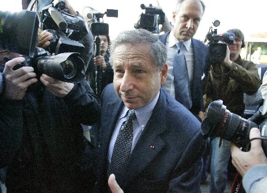 Jean Todt cuenta con el apoyo de Mosley en su intento de conducir la Federacin. 