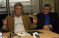 Soria y Garrone alertaron sobre que la situacin "ser insostenible desde el punto de vista institucional y social". 