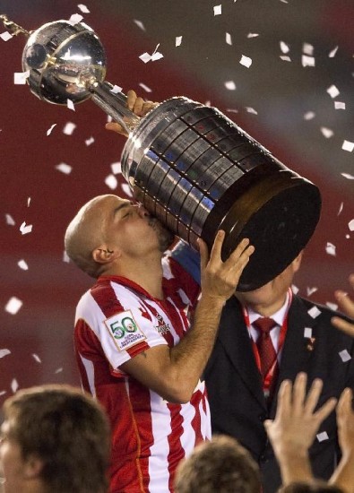 Vern, la copa y la gloria en Estudiantes. 