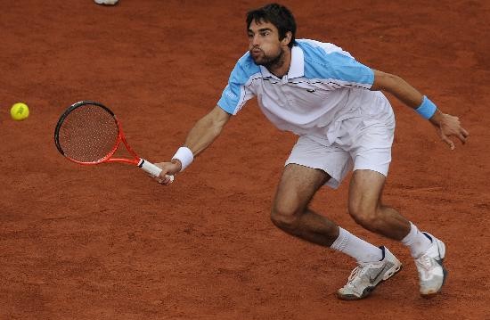 El francs Jeremy Chardy gan ayer dos partidos y hoy se medir con Hanescu. 