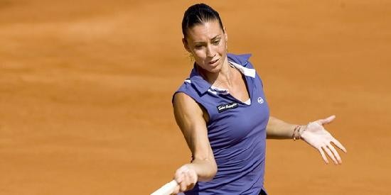 Flavia Pennetta se enfrentar a Sara Errani. 