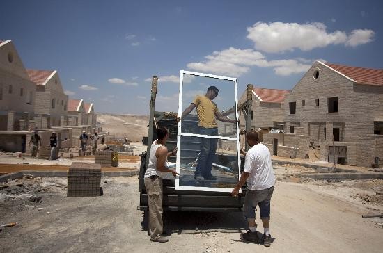Palestinos acusan a Israel de expropiarles sus tierras para construir viviendas. 