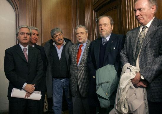 Pinedo y otros legisladores recibieron a la Mesa de Enlace en el Parlamento. 