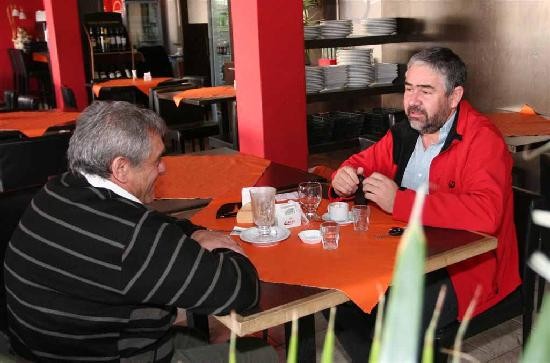 Gonzlez y el intendente Ballester fueron los anfitriones. 