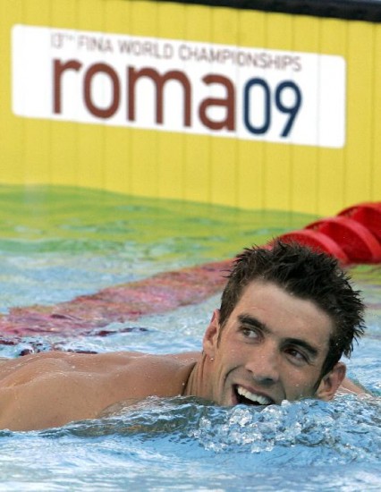 Michael Phelps demostr su vigencia un da despus de su gran cada. 