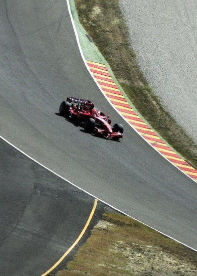 Schumacher manej la versin 2007 en Mugello. 