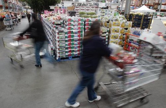La disminucin del consumo alcanz tambin a los supermercados. 