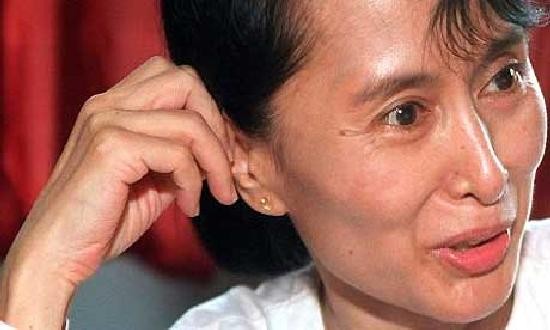 San Suu Kyi, un smbolo de la esperanza democrtica. 
