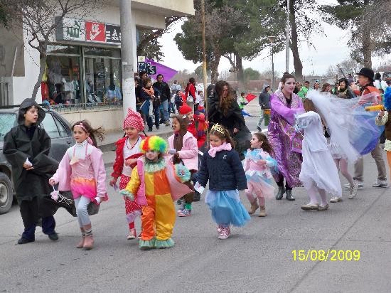 Mucha magia y msica contagiosa en el desfile. 