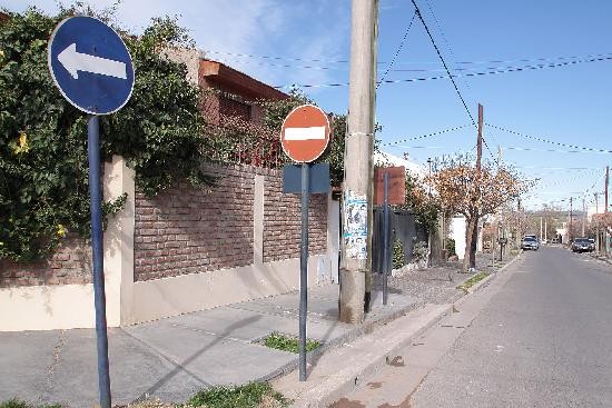 La prostituta concurri a la casa de su cliente, en la calle Las Heras, donde se cometi el delito. 