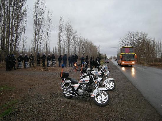 En los cortes de la ciudad hubo ms policas que rurales. 