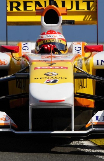 Alonso y Renault, lderes en Valencia. 