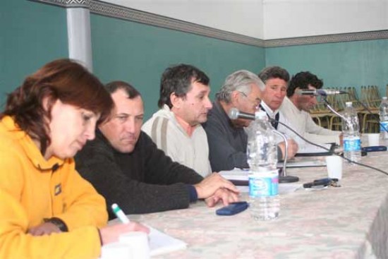 Reunión de la Federación de Productores en Villa Regina. Foto: Nestór Salas (agencia Regina)