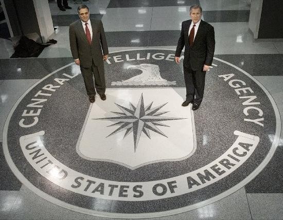 Bush en el edificio de la CIA, que tuvo su apogeo tras los atentados del 11 de setiembre. 