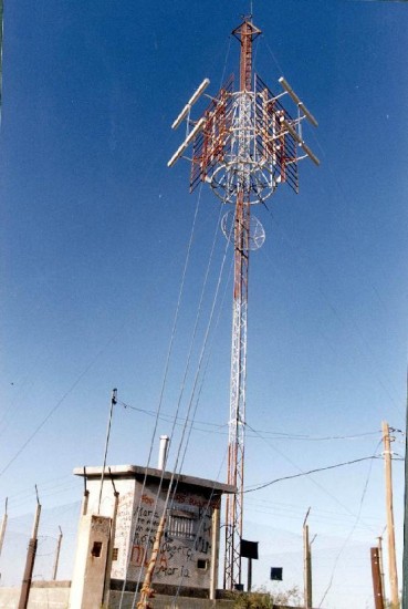 La antena de Sitevan tiene muchos problemas para transmitir normalmente la seal. 
