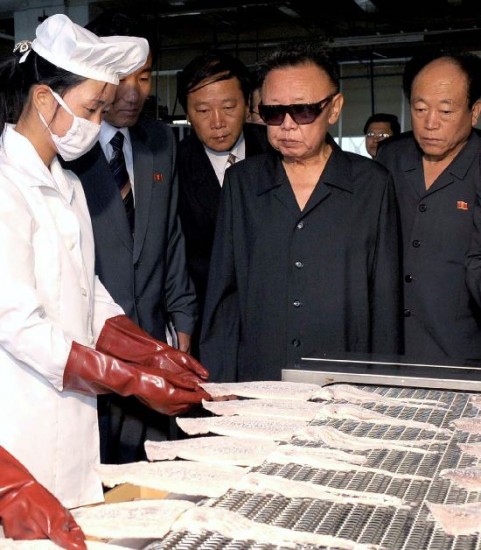 Kim Jong II, lder de Corea del Norte, en su ltima aparicin en plena tensin de su regimen con Occidente por las armas nucleares. 