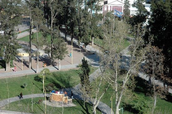 En los alrededores de la plaza San Martn, el corazn de la ciudad, se produce la mayor cantidad de siniestros. 