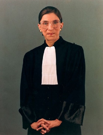 Bader Ginsburg dijo que admira a la jueza Argibay. 