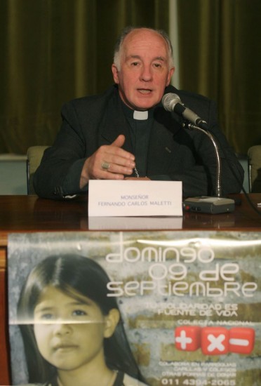 El obispo de Bariloche cuestion que se diga que slo hay 9% de pobres en la Patagonia. 