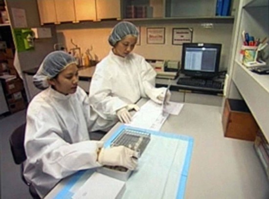 Investigadoras en el instituto de Bangkok donde se desarroll la vacuna, con la colaboracin del gobierno y el ejrcito de Estados Unidos 