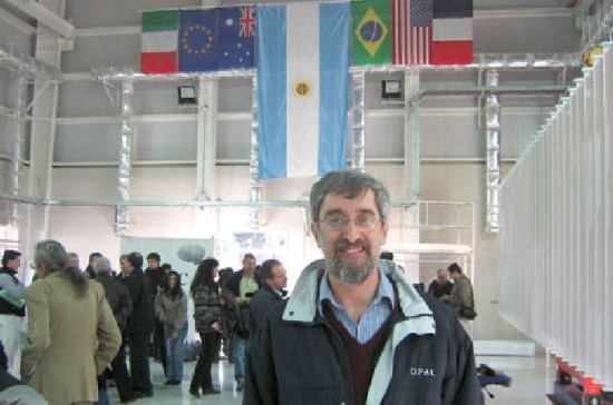 Ingeniero nuclear Juan Pablo Ordez, jefe del Proyecto Australia. 