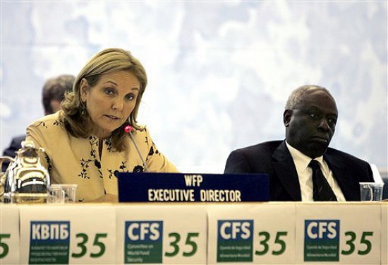 Los titulares de la FAO dieron a conocer hoy el informe de hambre en el mundo. (FOTO AP)