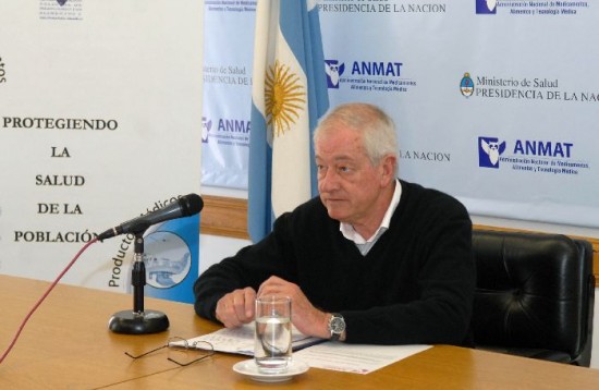 Zubieta, titular del Instituto Nacional de Alimentos, describi los alcances de la contaminacin de la leche. 