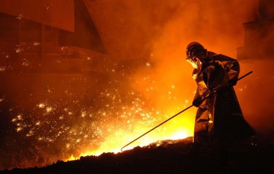 La fabricacin de acero fue uno de los sectores ms golpeados: retrocedi un 19,6%. 