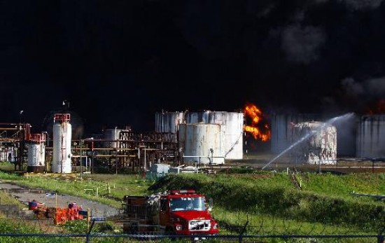 Despus de dos das el siniestro fue extinguido por los bomberos. 