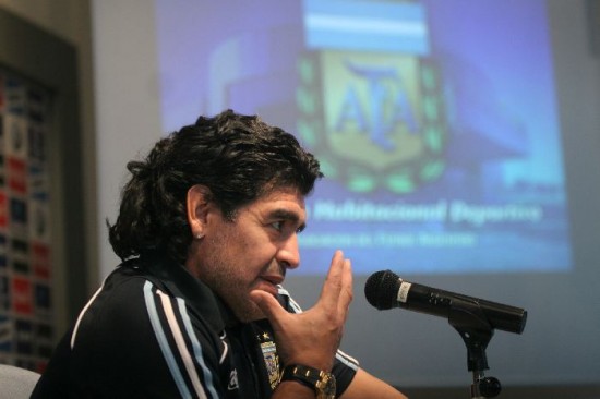 Maradona nunca se arrepinti de sus dichos y se puede ser un elemento agravante. 
