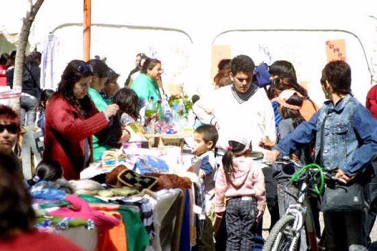 Los emprendedores aprovecharon y mostraron toda su produccin, casera y artesanal. 