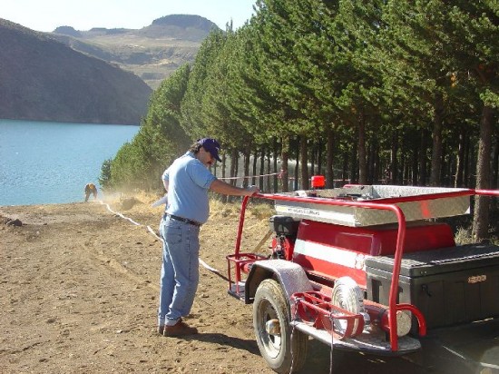 El programa forestal de la petrolera comenz en 2008. La produccin est a cargo de Corfone y el asesoramiento tcnico es de la UNC. 