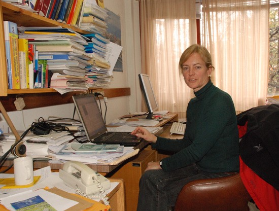 Karen Hallberg, doctora en Fsica y docente del Instituto Balseiro en San Carlos de Bariloche.