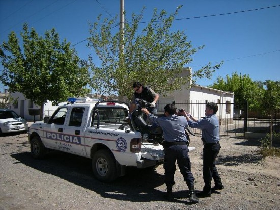 La Polica allan casas de los barrios Tiro Federal, Santa Catalina y 150 Viviendas. 